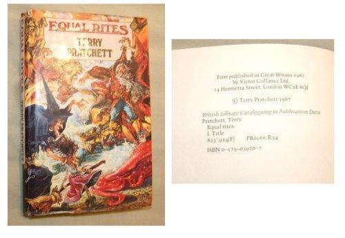 Terry Pratchett: Equal Rites (1987, Gollancz)